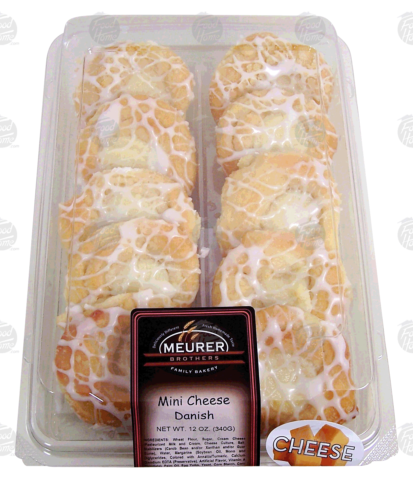 Meurer Brothers Bakery  mini cheese danish Full-Size Picture